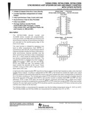 SN74ALS569ANE4 datasheet.datasheet_page 1