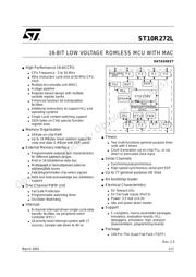 ST10R272LT1 数据规格书 1