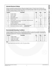 FSA2467UMX datasheet.datasheet_page 3