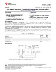 ADC0848CCV/NOPB Datenblatt PDF