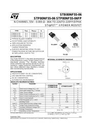 STP80NF55-06FPT4 数据规格书 1