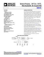 AD8336ACPZ-R7 Datenblatt PDF