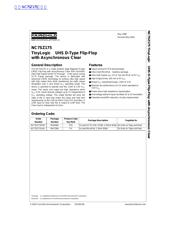 NC7SZ175 datasheet.datasheet_page 1