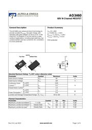 AO3460 datasheet.datasheet_page 1