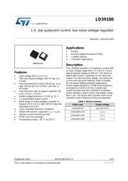 LD39100PUR datasheet.datasheet_page 1