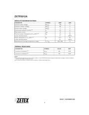 ZXTP2012ASTZ 数据规格书 2