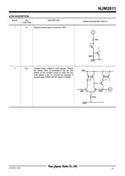 NJM2611M# datasheet.datasheet_page 3