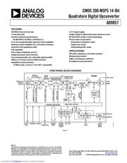 AD9857/PCB datasheet.datasheet_page 1