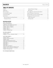 ADUCM320BBCZ-RL datasheet.datasheet_page 2