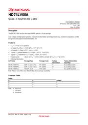 74LV00PW,112 数据规格书 1
