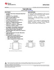 SN74LVC3G34YZPR datasheet.datasheet_page 1