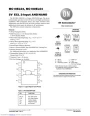 MC100EL04 数据规格书 1