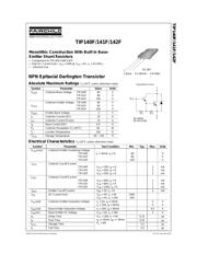 TIP140TU datasheet.datasheet_page 1