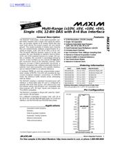 MAX197 Datenblatt PDF