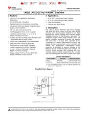 LM5112SDX/NOPB Datenblatt PDF