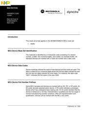 MC68HC908QY4CDTE Datenblatt PDF