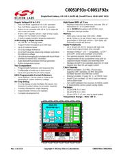 C8051F930-GQ Datenblatt PDF