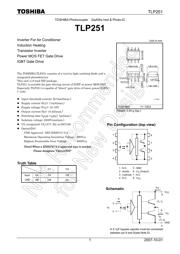 TLP251(D4-TP5,F) 数据规格书 1