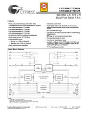 CY7C016A-15AC datasheet.datasheet_page 1