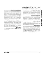 MAX3674EVKIT+ 数据规格书 3