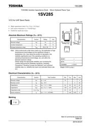 1SV285(TPH3,F) datasheet.datasheet_page 1