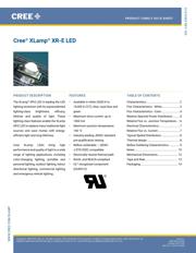 XREWHT-L1-0000-00AF5 数据规格书 1