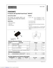 FDN304PZ_Q datasheet.datasheet_page 1