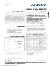 DS2431 Datenblatt PDF