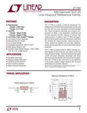 LT1790AIS6-1.25 Datenblatt PDF