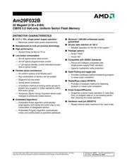AM29F032B75EF 数据规格书 3