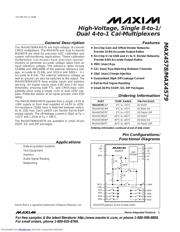 MAX4579 datasheet.datasheet_page 1