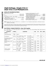 MAX4579 datasheet.datasheet_page 2