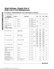 MAX4579 datasheet.datasheet_page 4