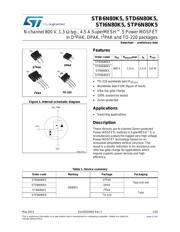 STB6N80K5 datasheet.datasheet_page 1