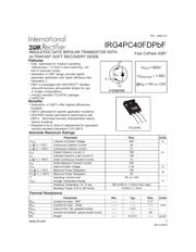 IRG4PC40FDPBF datasheet.datasheet_page 1