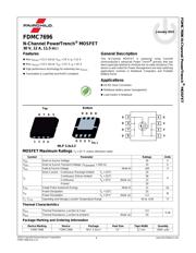 FDMC7696 datasheet.datasheet_page 1