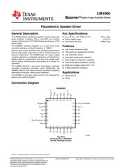 LM4960SQXNOPB datasheet.datasheet_page 1