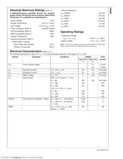 LM4881M 数据规格书 3