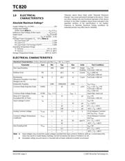 TC820CPL 数据规格书 4