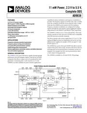 AD9838BCPZ-RL 数据规格书 1