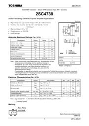 2SC4738 datasheet.datasheet_page 1