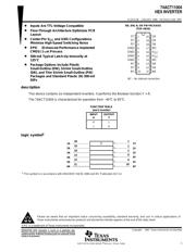 74ACT11004PW datasheet.datasheet_page 1