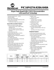 PIC16LF648A-I/P datasheet.datasheet_page 3