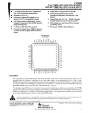 CDC2582 数据规格书 1