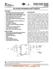 TPS61020DRC 数据规格书 1