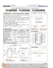 TC4093BF 数据规格书 1