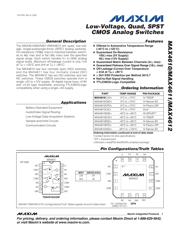 MAX4610EUD+ datasheet.datasheet_page 1