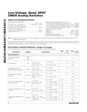 MAX4610EUD+T datasheet.datasheet_page 2