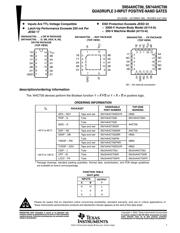 SN74AHCT00PWR datasheet.datasheet_page 1