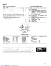 AD8131 datasheet.datasheet_page 4